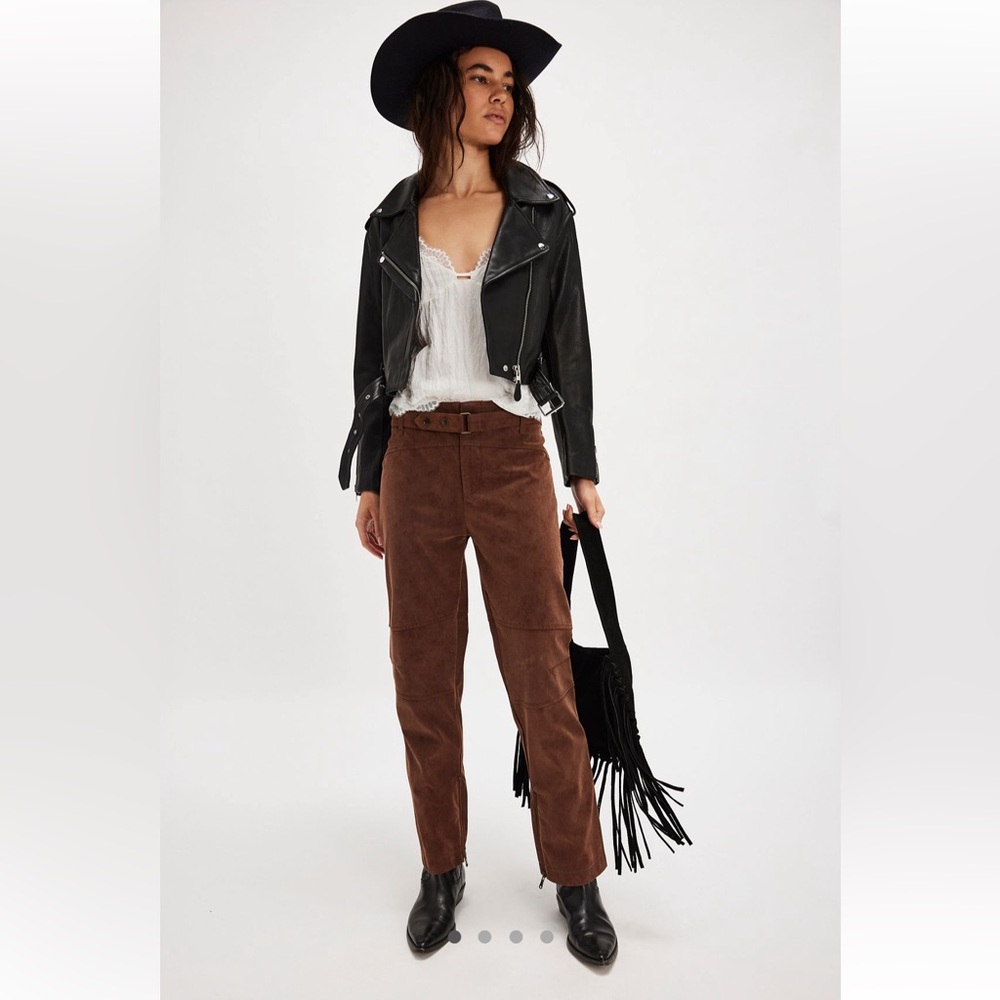 We the free Titan Vegan Suede pants